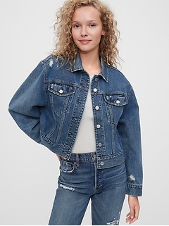 gap jacket jeans