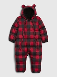 gap baby boy snowsuit