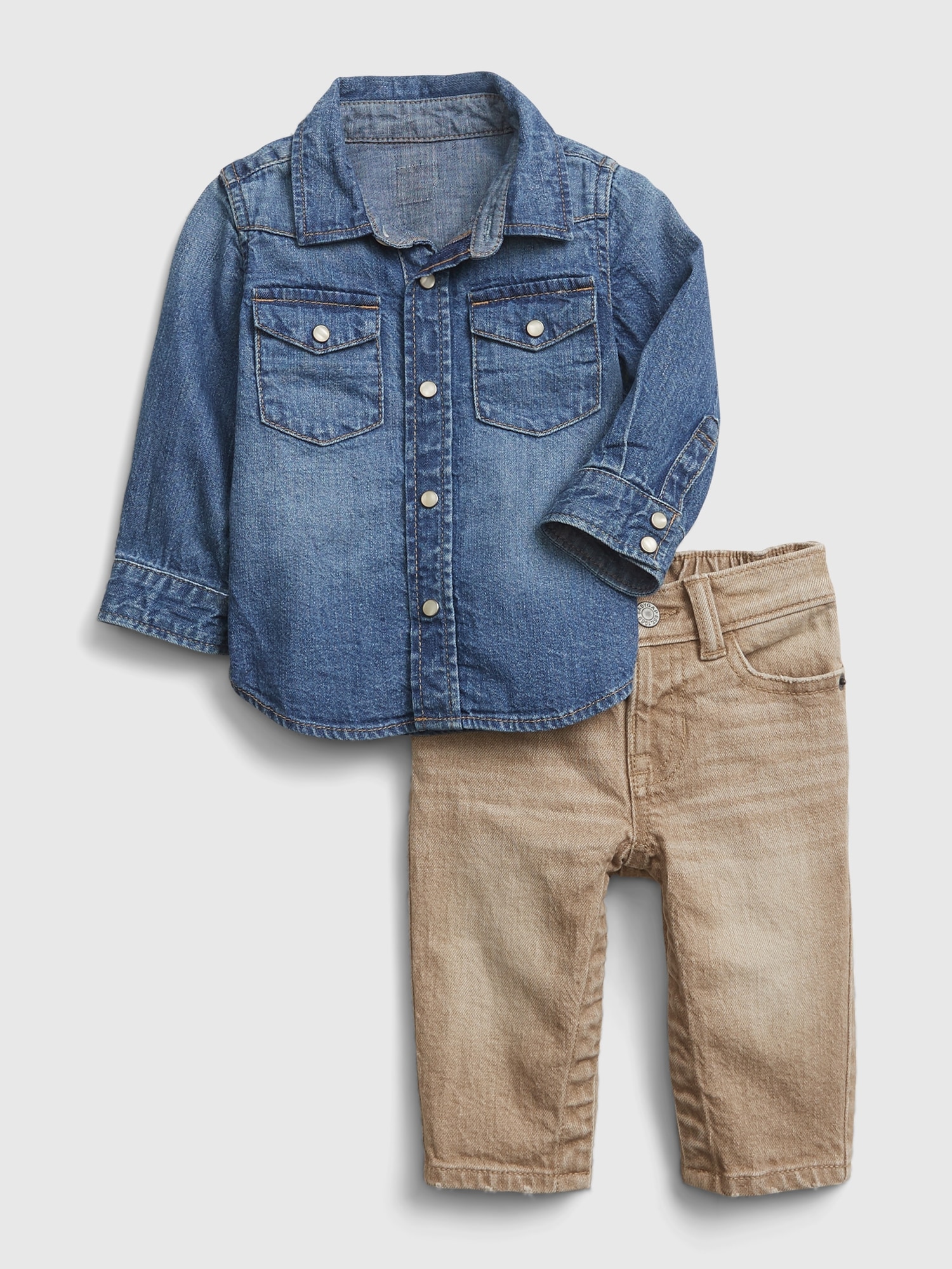 baby denim outfit