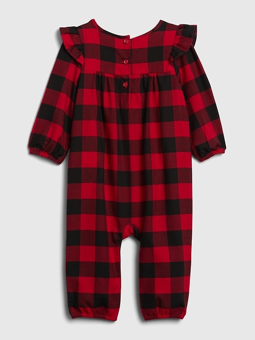 Image number 2 showing, Baby Plaid One-Piece