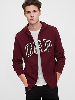 gap zip hoodie mens