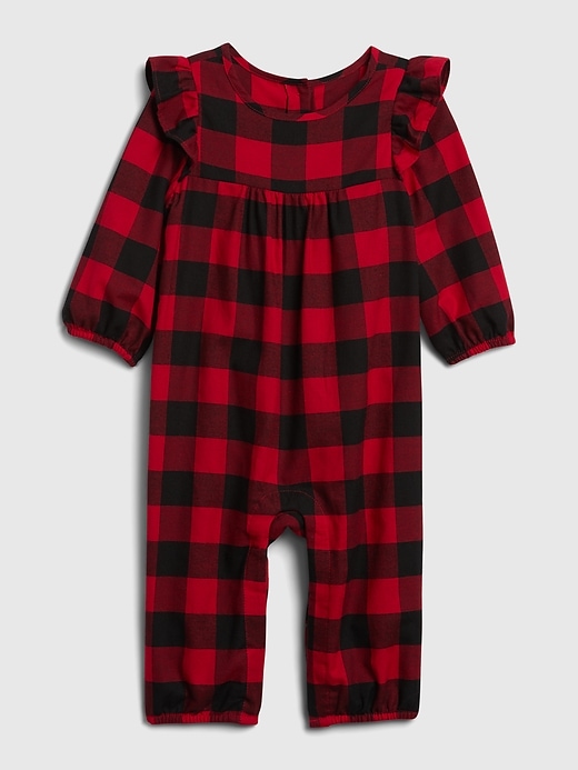 Image number 1 showing, Baby Plaid One-Piece