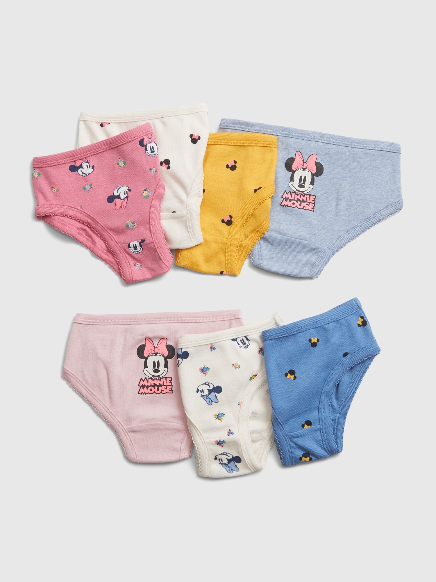 Disney Mickey Mouse and Minnie Mouse Briefs for Women Briefs Soft