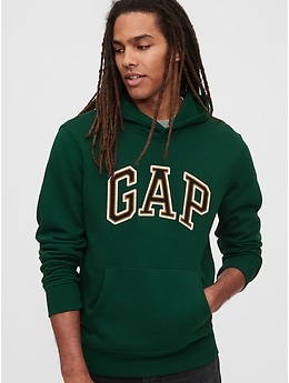 gap logo fleece hoodie