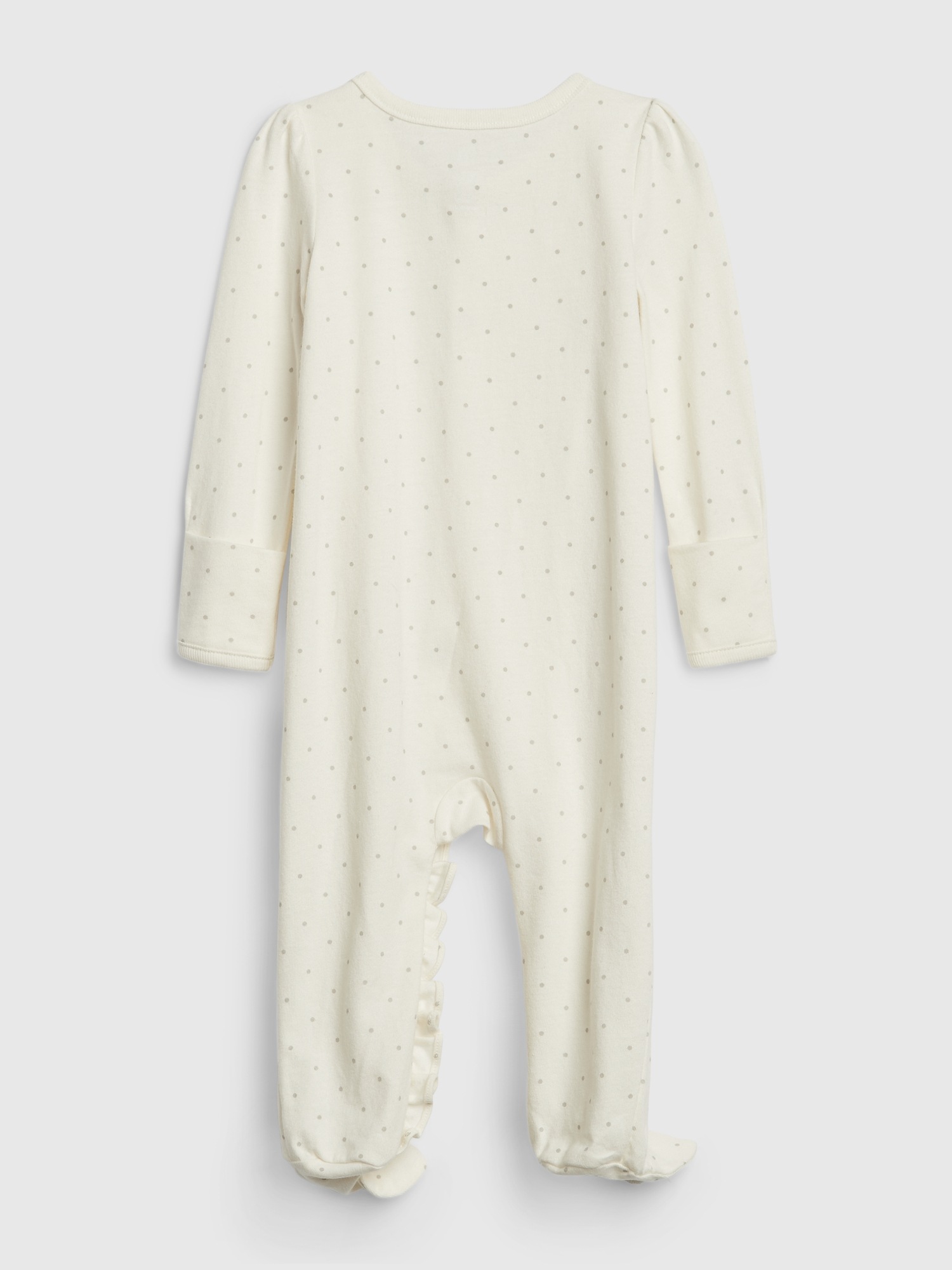 Baby Organic Ruffle One-Piece | Gap