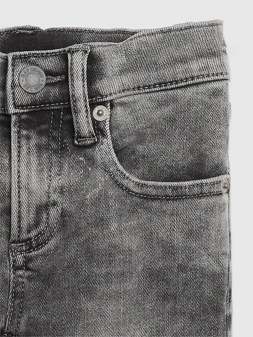 Image number 3 showing, Toddler Elasticized Pull-On Skinny Jeans with Stretch