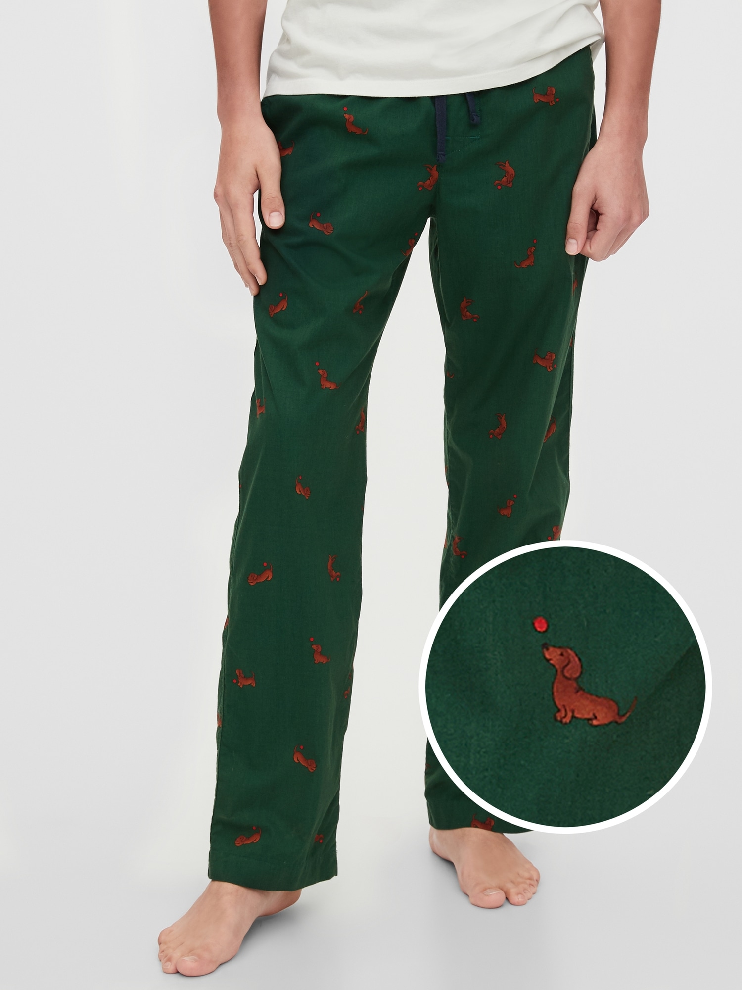 pajama pants polo