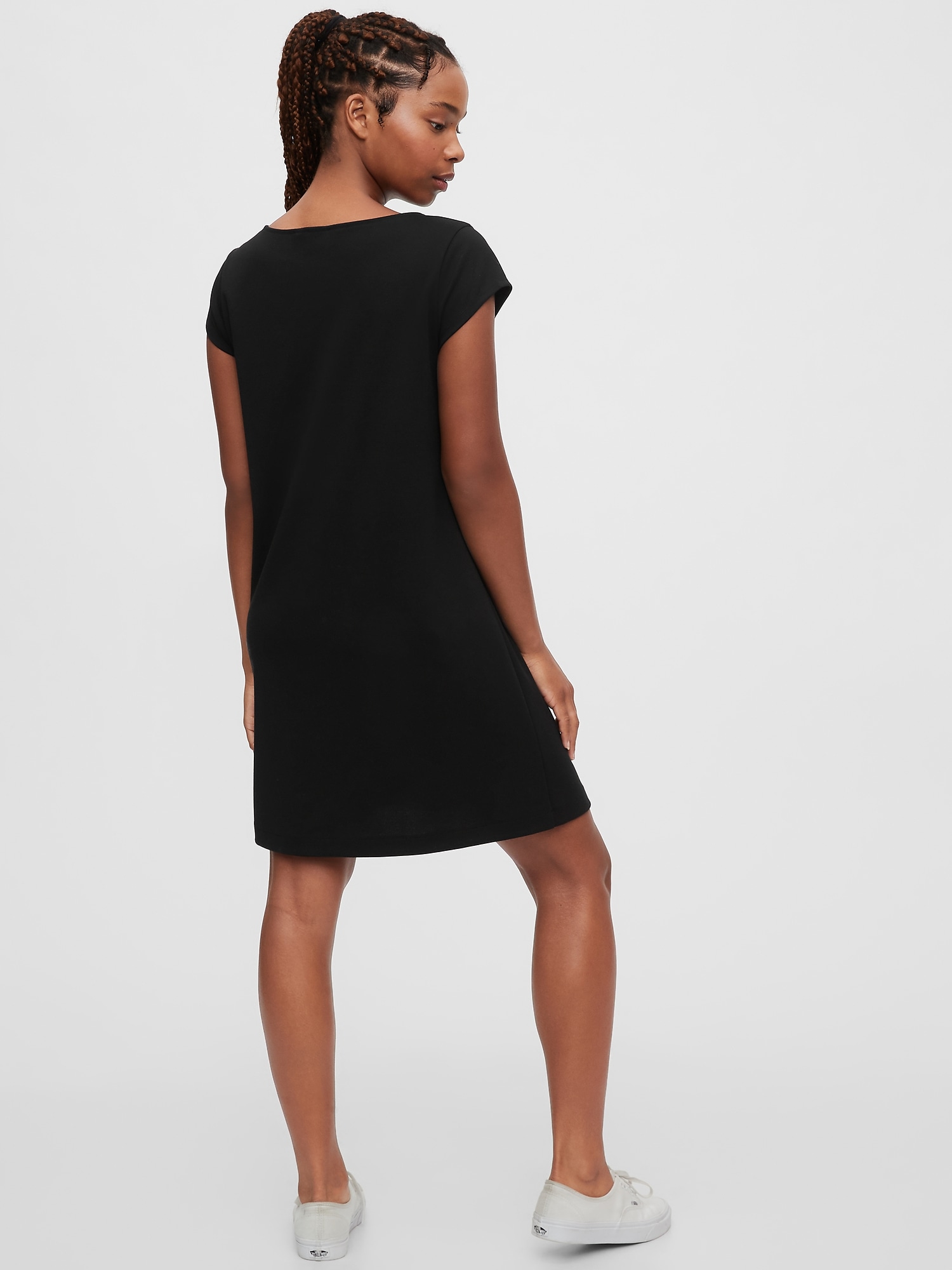 gap midi cap sleeve dress