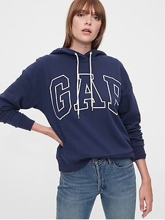 gap black hoodie womens