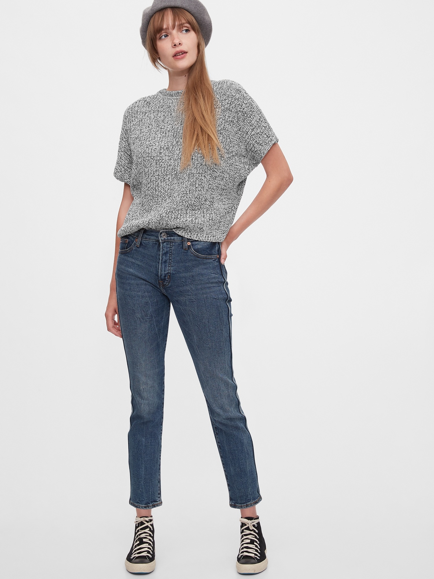 Dolman Sleeve Boatneck Sweater | Gap