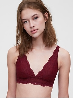 gap lace bralette