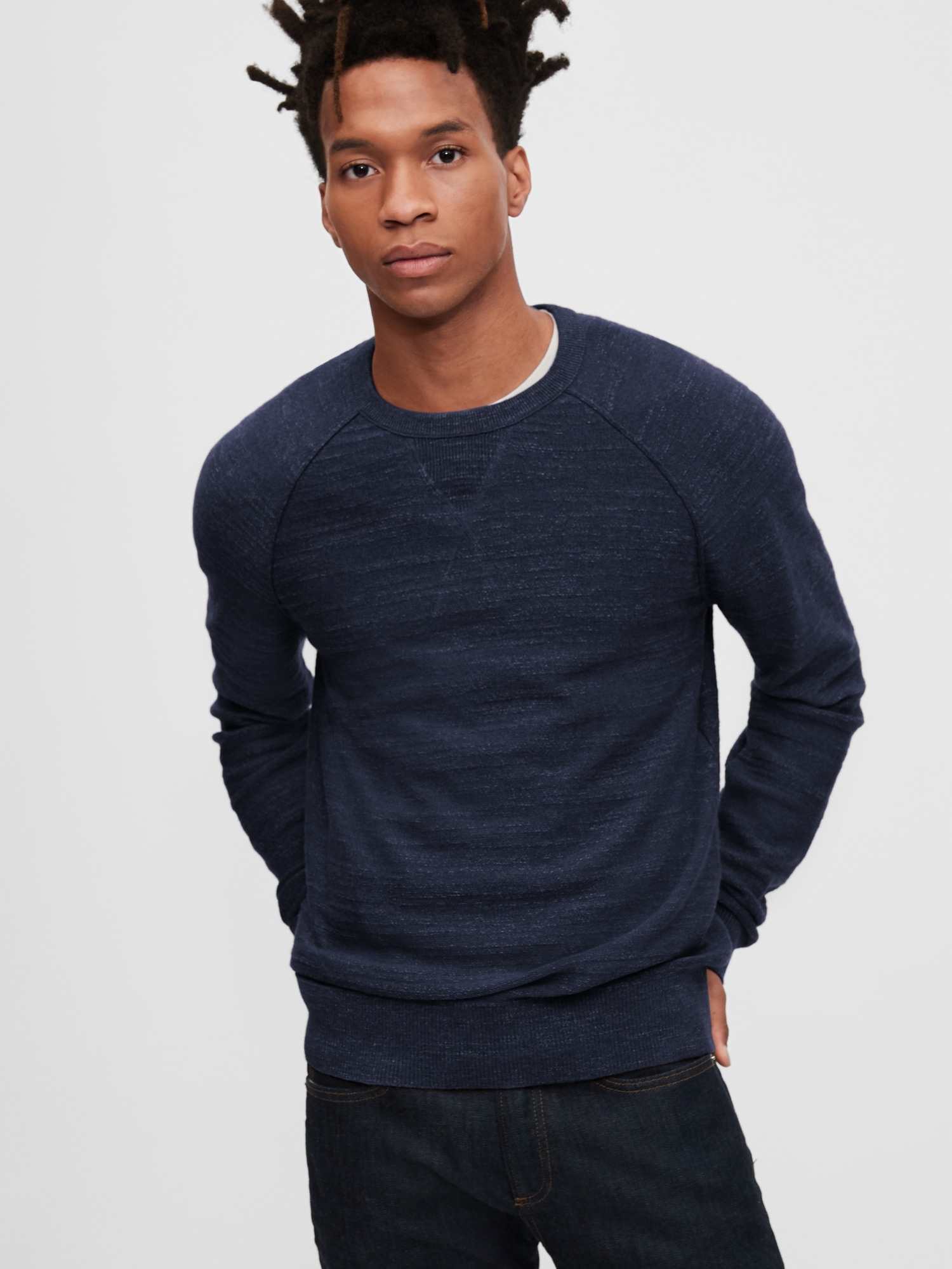 Classic deals crewneck sweater