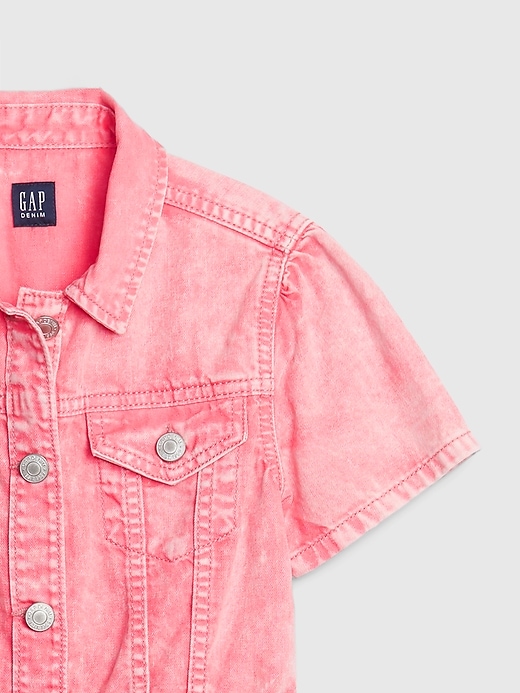 gap girls denim dress