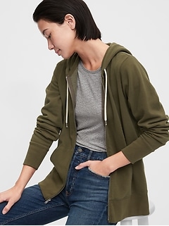 gap vintage soft zip hoodie