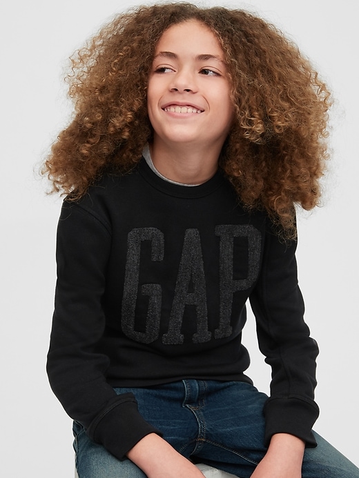 Kids Gap Logo Crewneck Sweatshirt