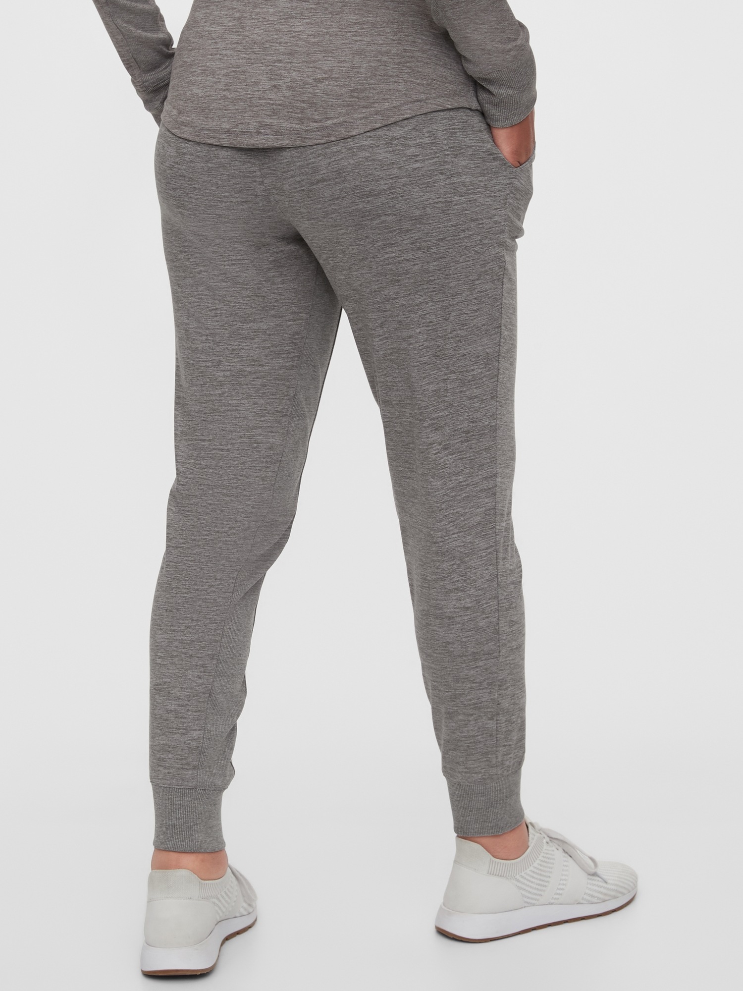 nipocaio Womens Maternity/Pregnancy Jogger Pants Over The Belly Sweatpants  grey 
