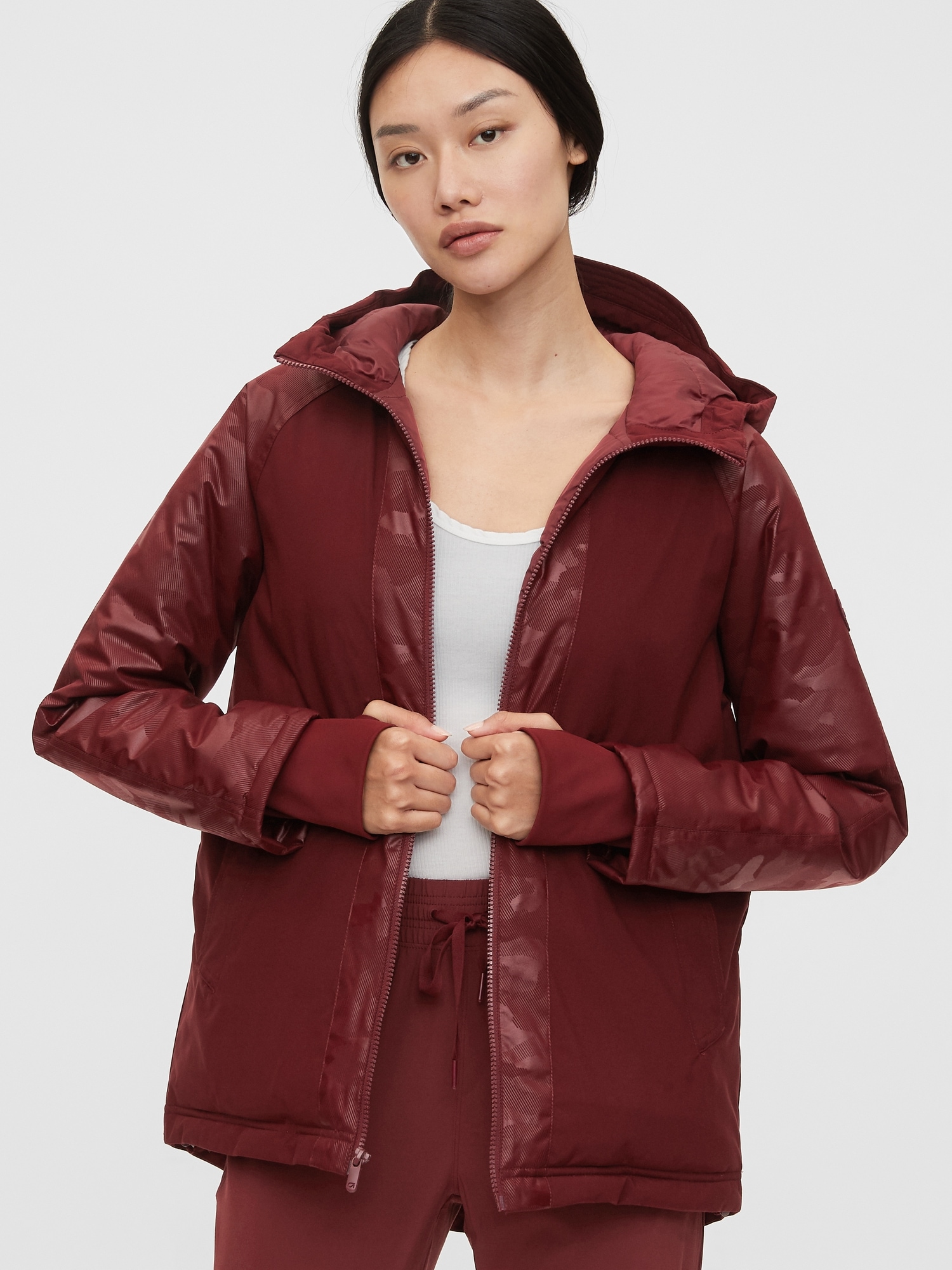 gap primaloft women's jacket