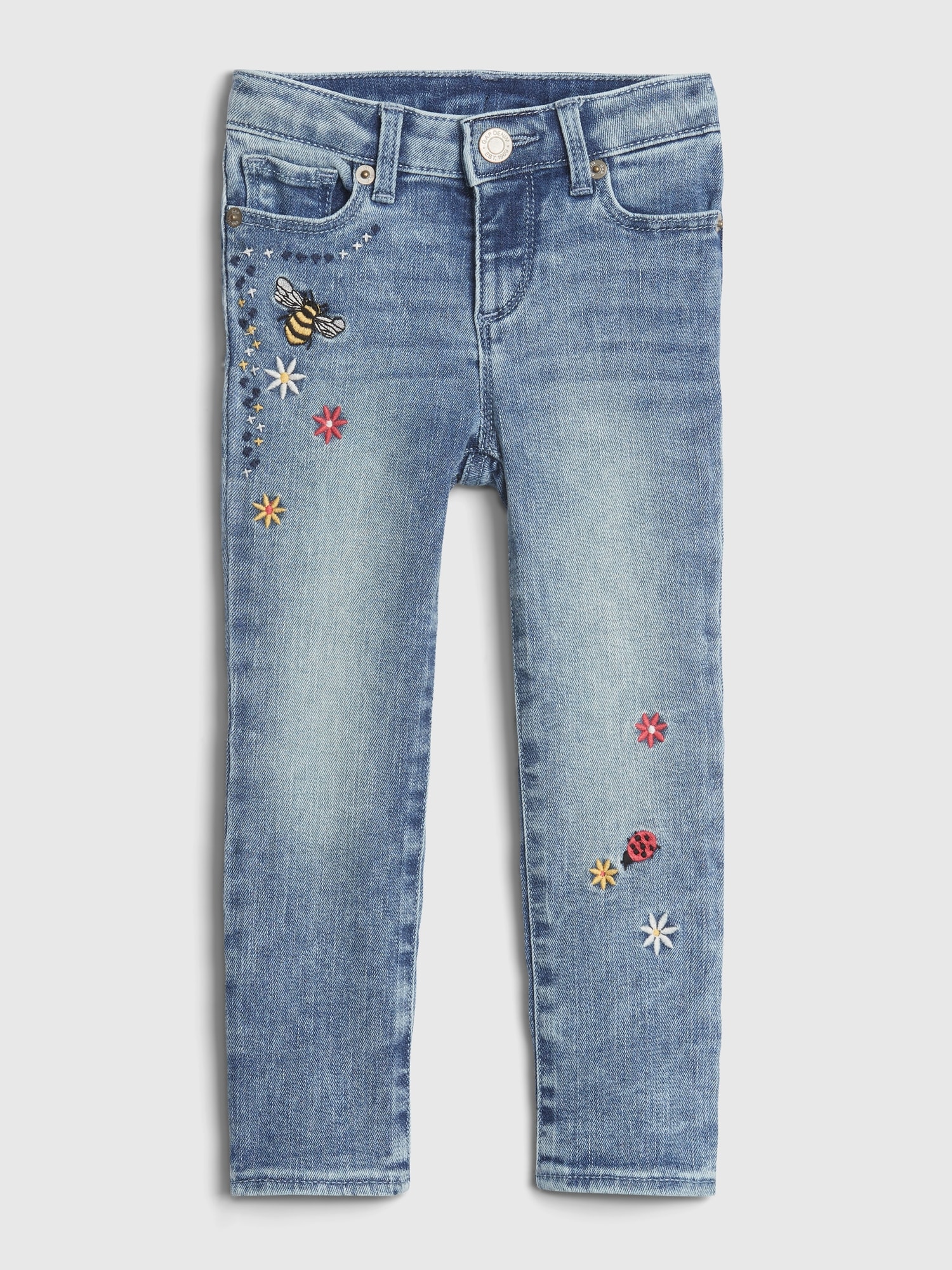 snap on jeans