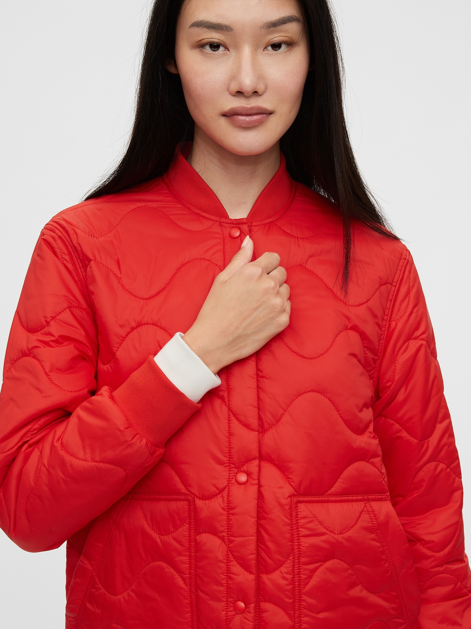 Upcycled Quilted Puffer Jacket | Gap