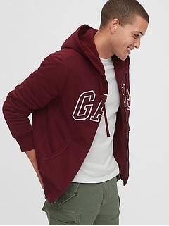 gap sherpa hoodie