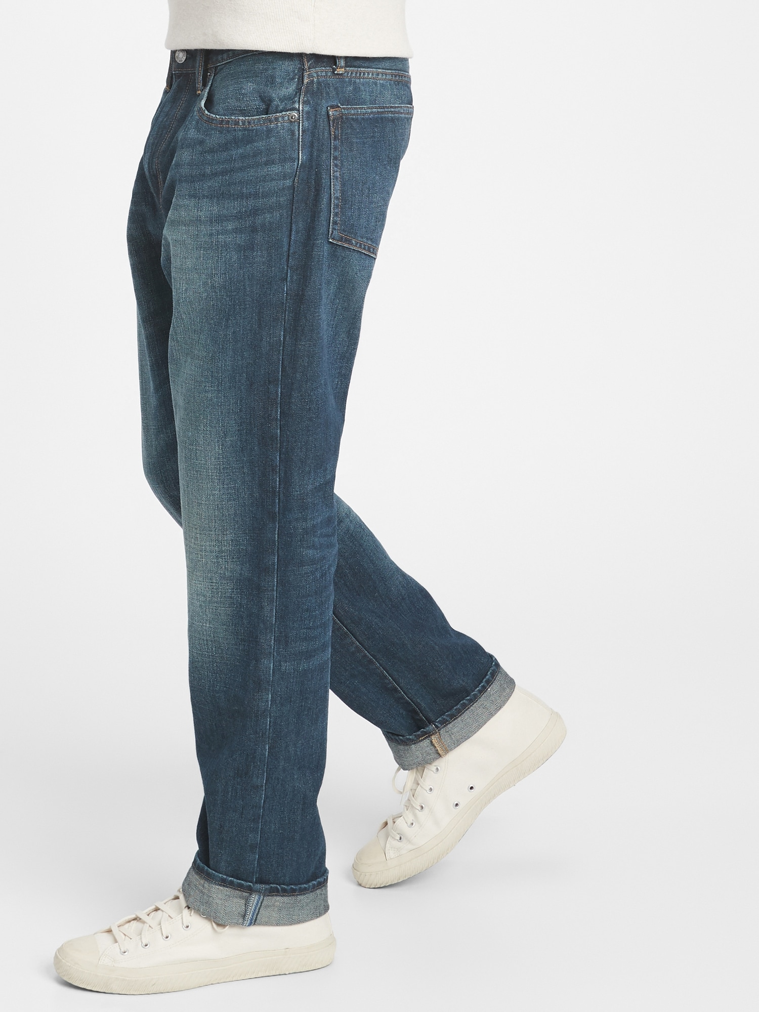 Gap 1969 Selvedge Slim Fit Jeans, $128, Gap