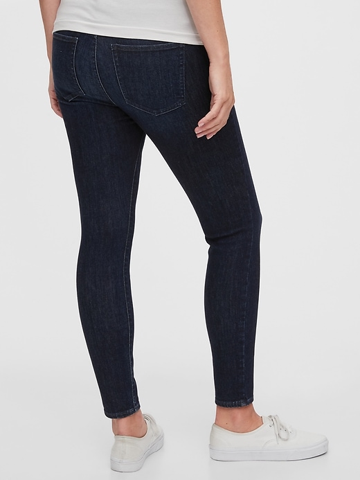 Image number 2 showing, Maternity Inset Panel Skinny Jeans