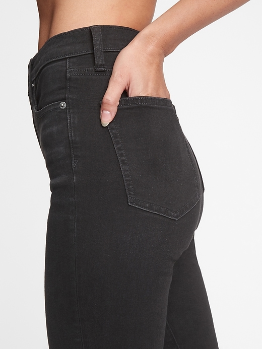 Image number 5 showing, High Rise True Skinny Jeans