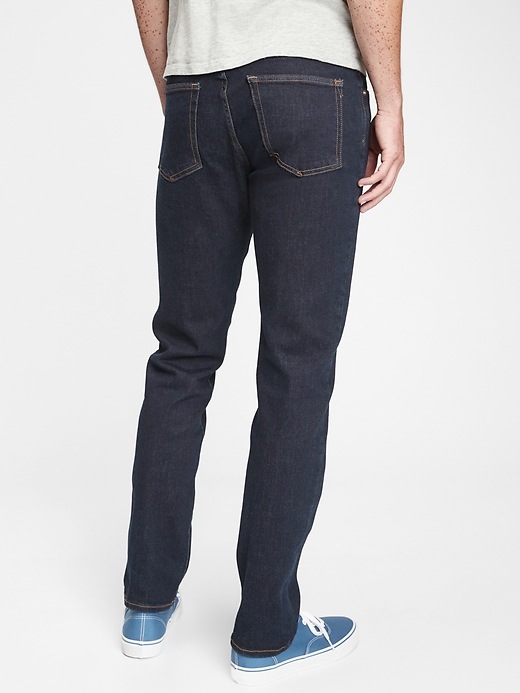 GapFlex Slim Straight Jeans With Washwell™ | Gap
