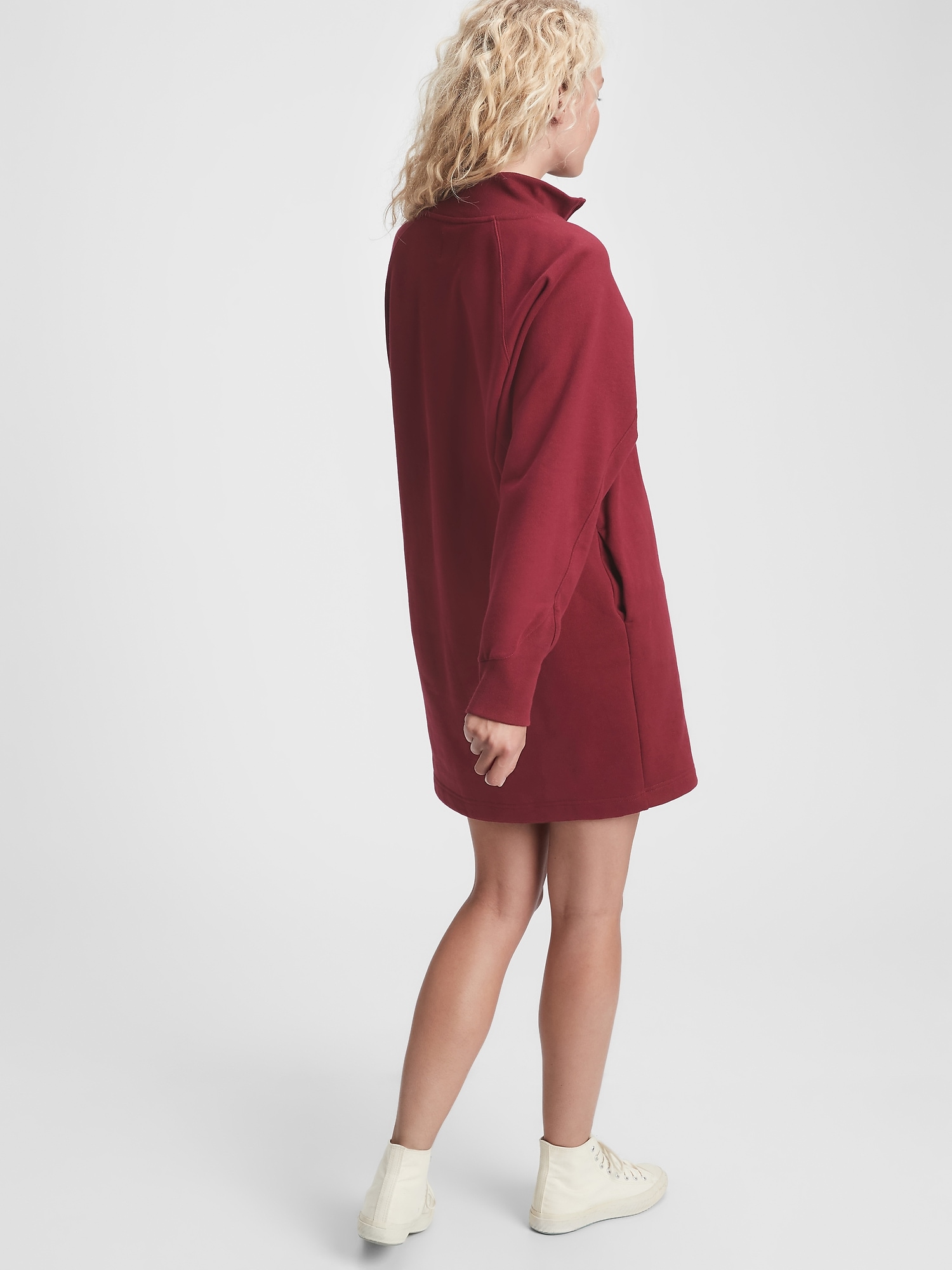 Half-Zip Front Dress