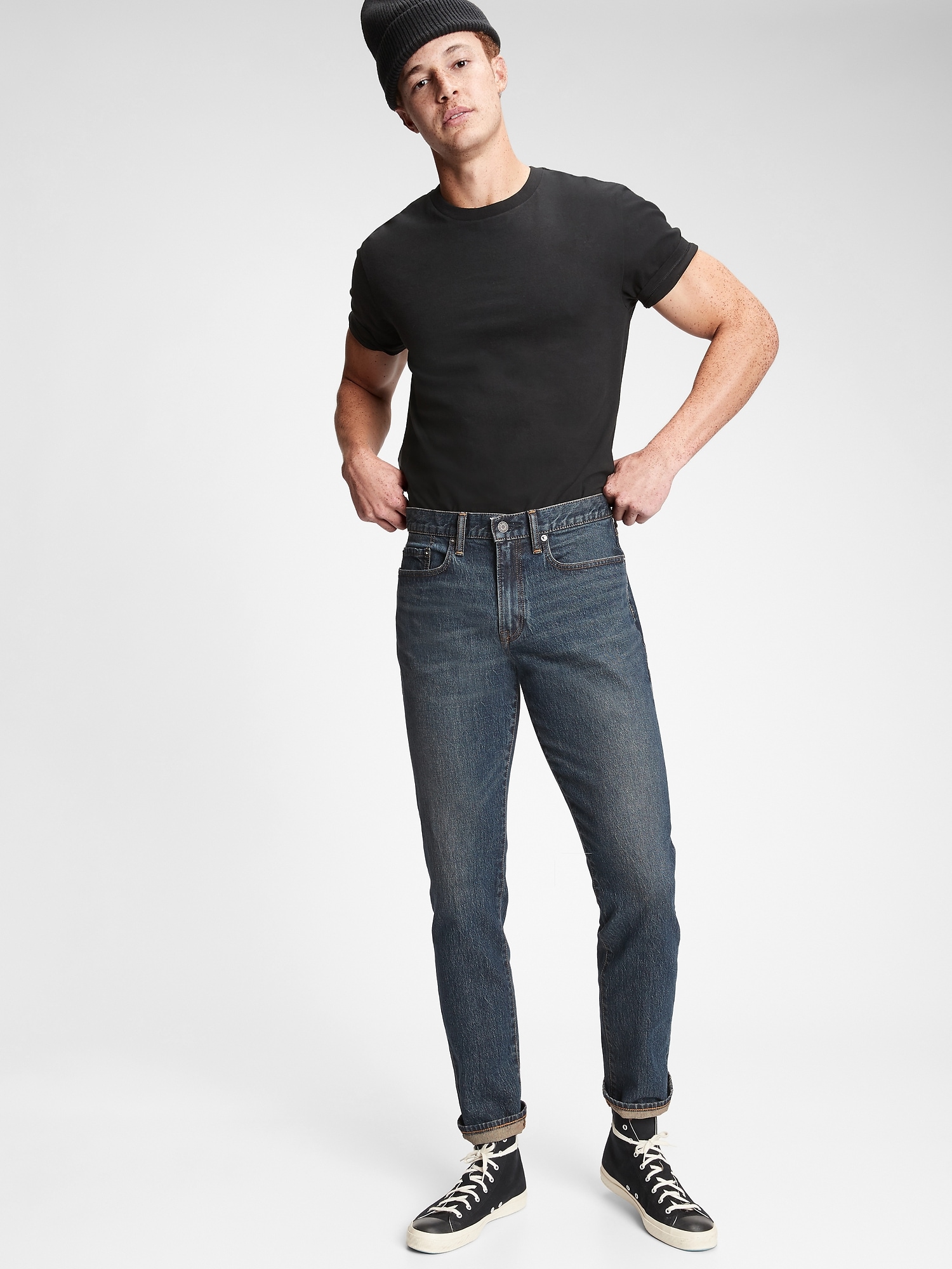 gap jeans athletic fit with gapflex