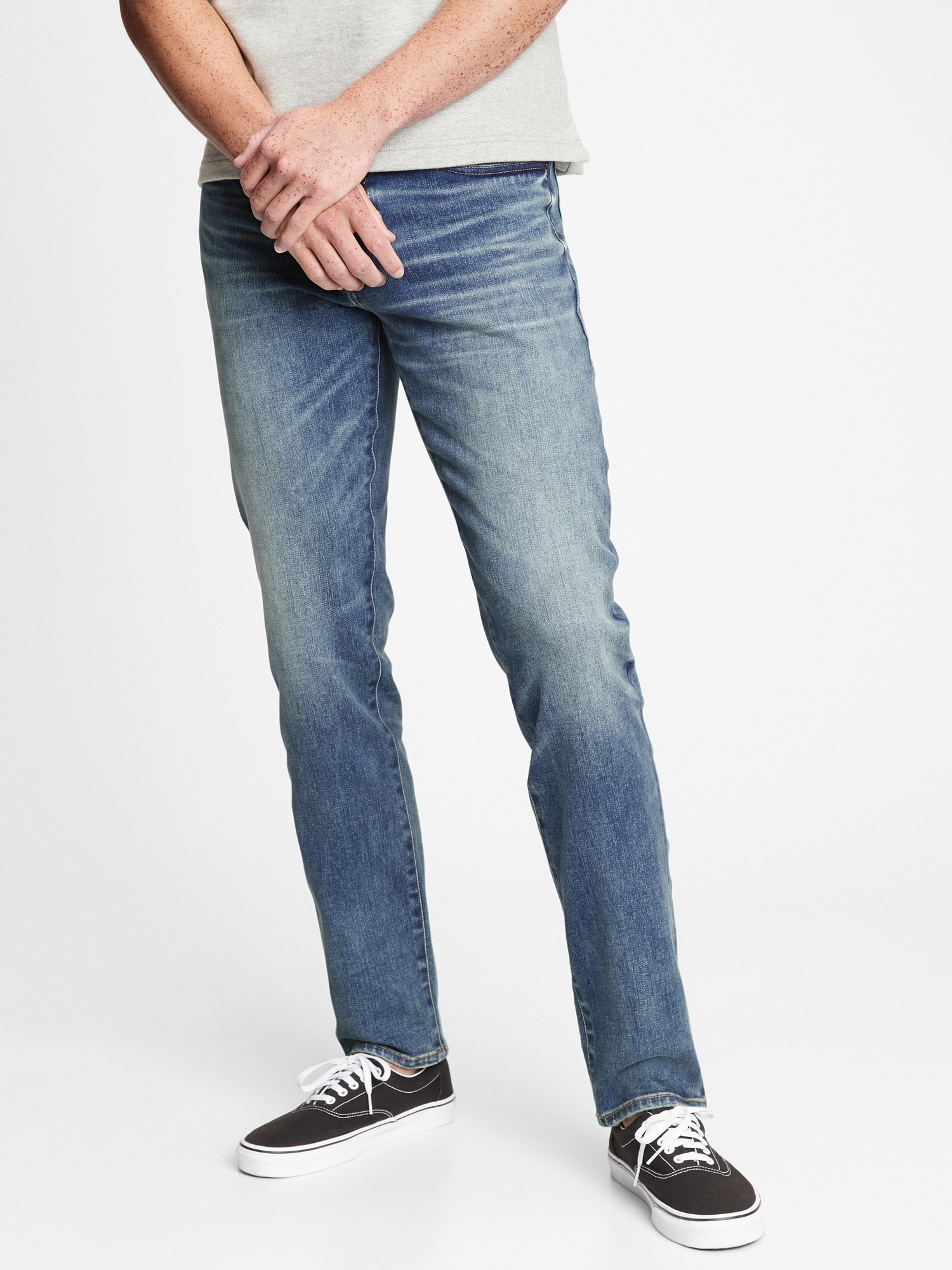 gap soft wear jeans with gapflex