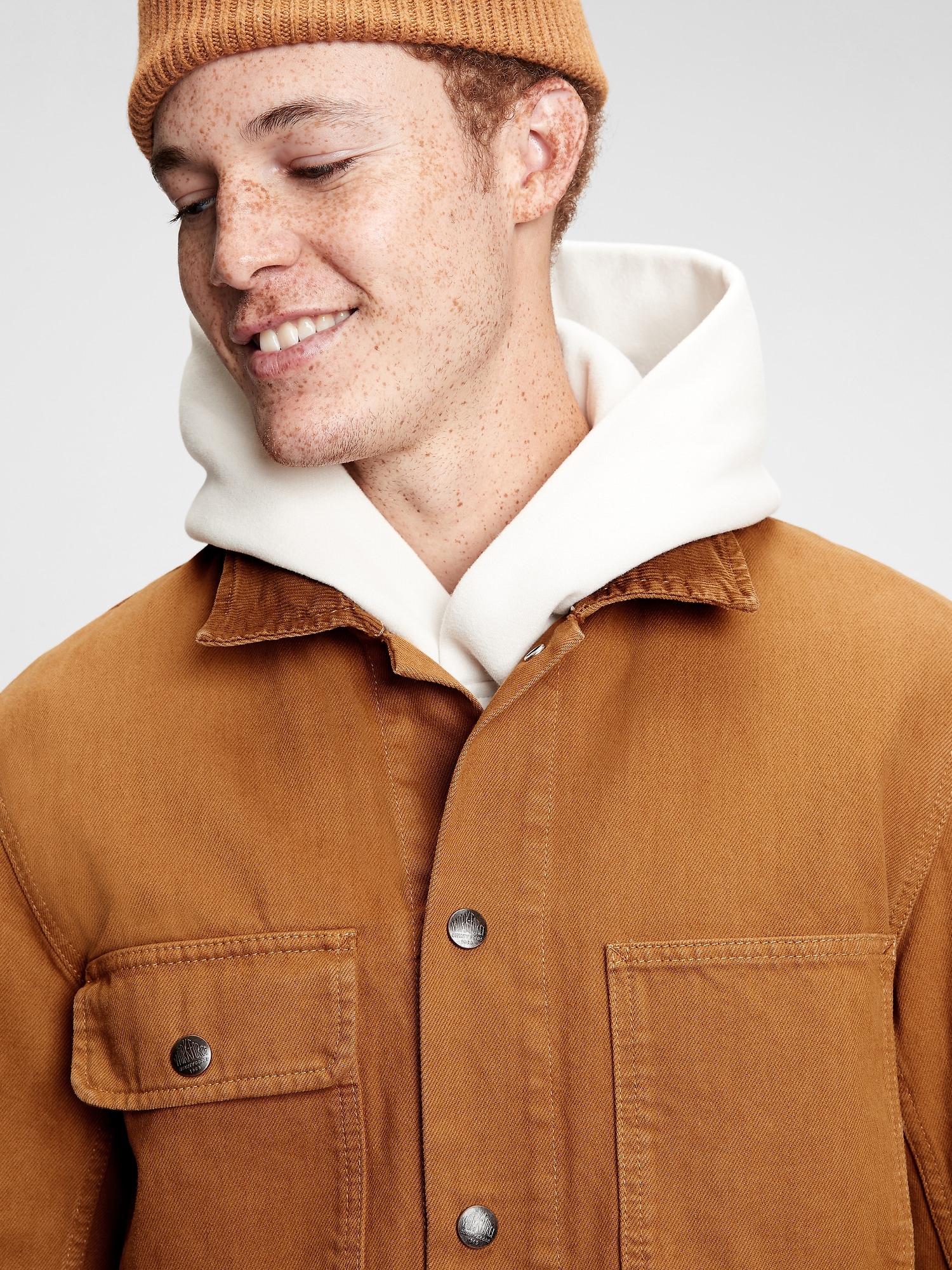 gap twill jacket