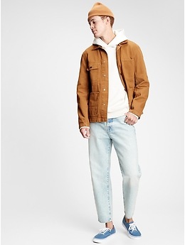 Workforce Collection Twill Utility Jacket | Gap