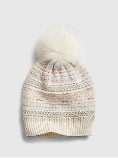 gap pom pom hat