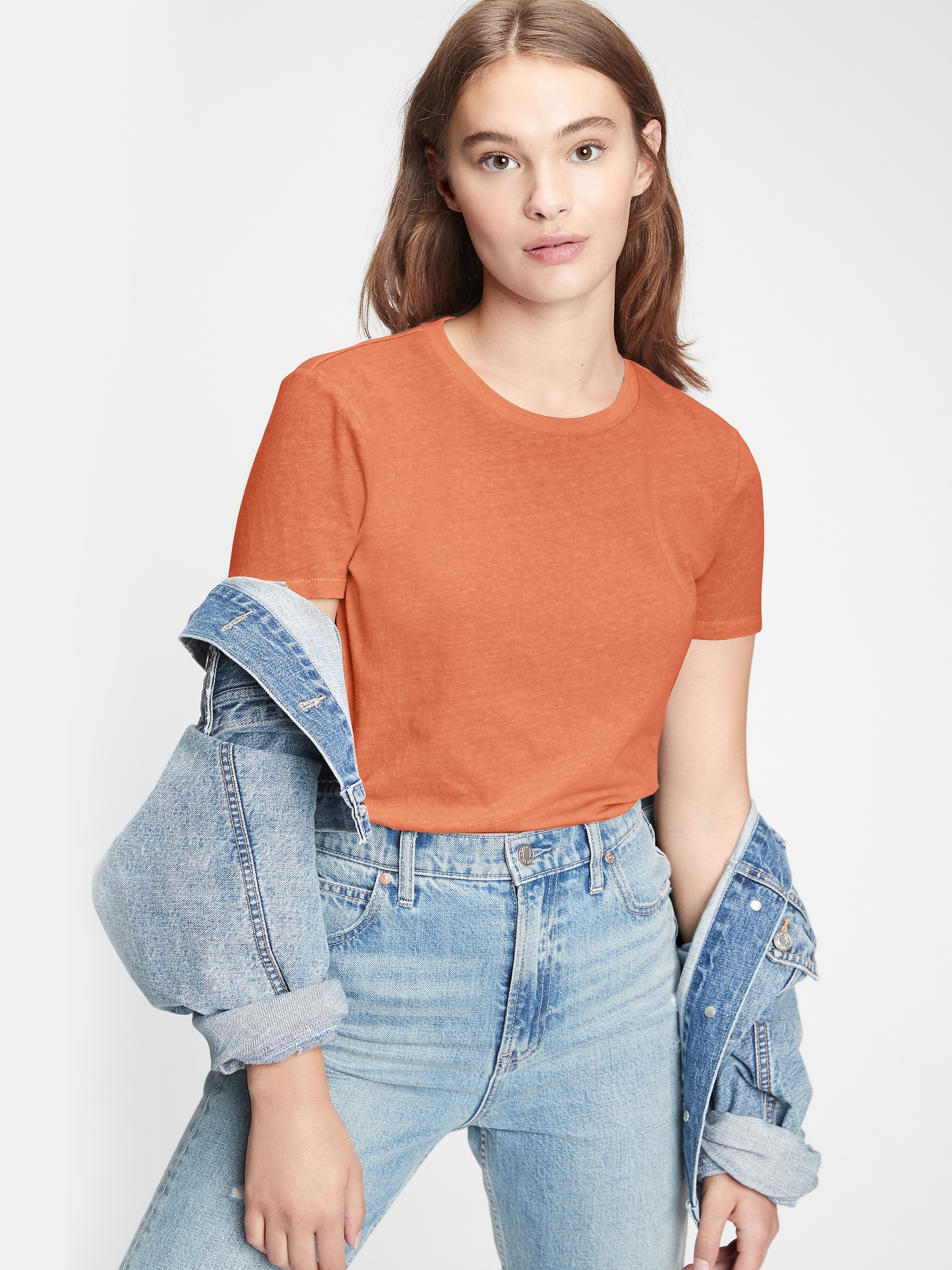 gap shrunken boyfriend shirt