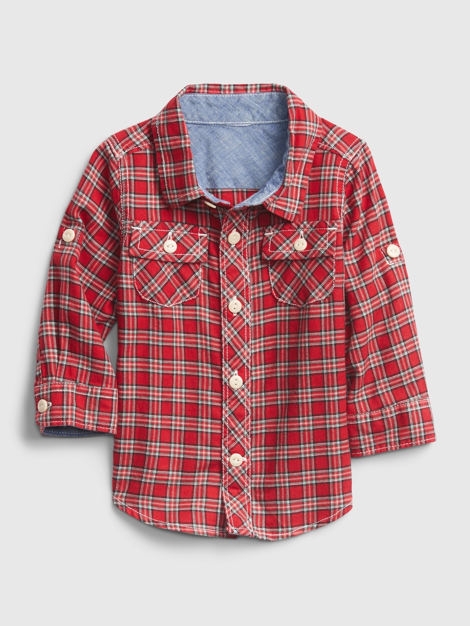 Baby gap outlet flannel shirt