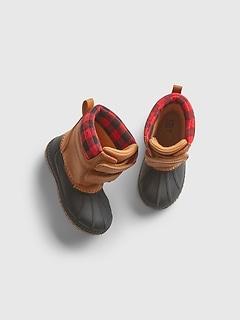 Toddler Velcro Duck Boots | Gap