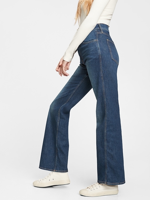 gap ankle flare jeans