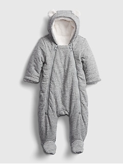 gap baby boy snowsuit