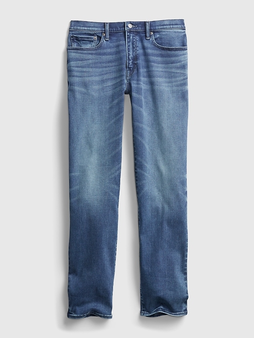 Straight Taper GapFlex Jeans with Washwell Medium Wash