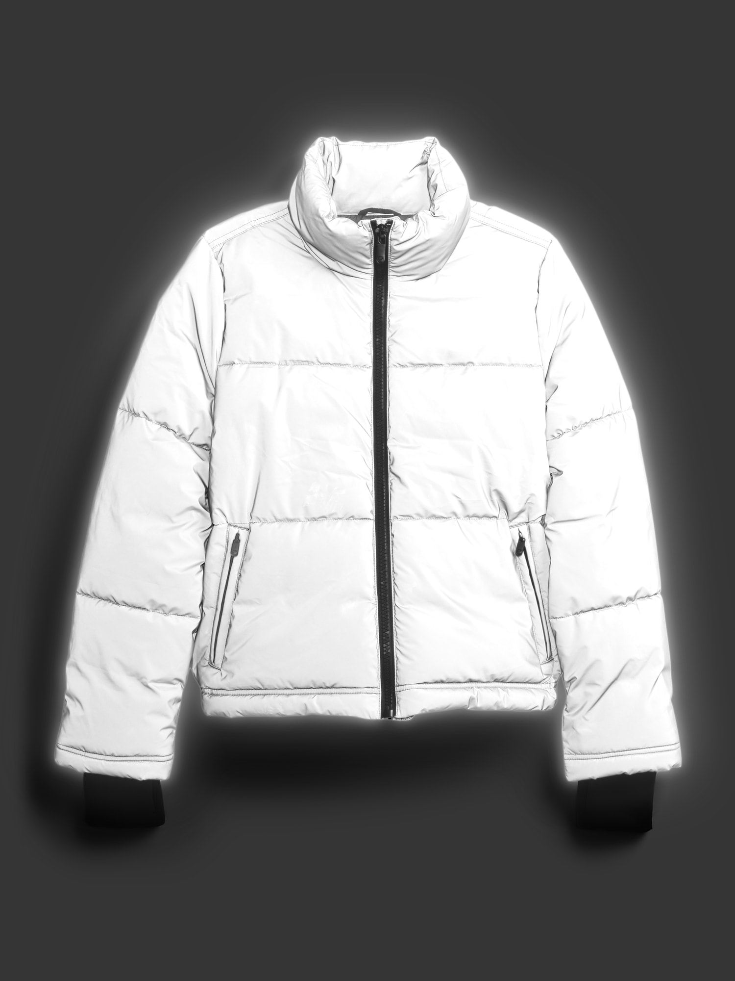 Gap store reflective jacket