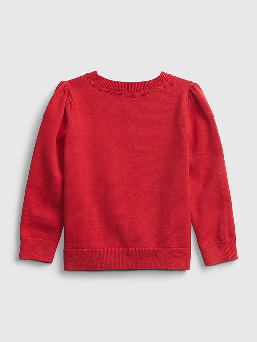 Toddler Crewneck Dog Graphic Sweater | Gap