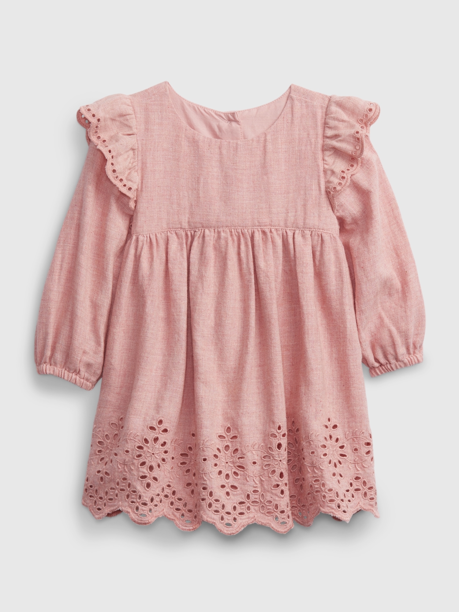 baby eyelet dress