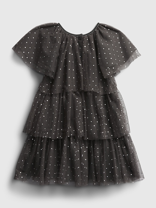 Image number 2 showing, Toddler Glitter Tiered Dress