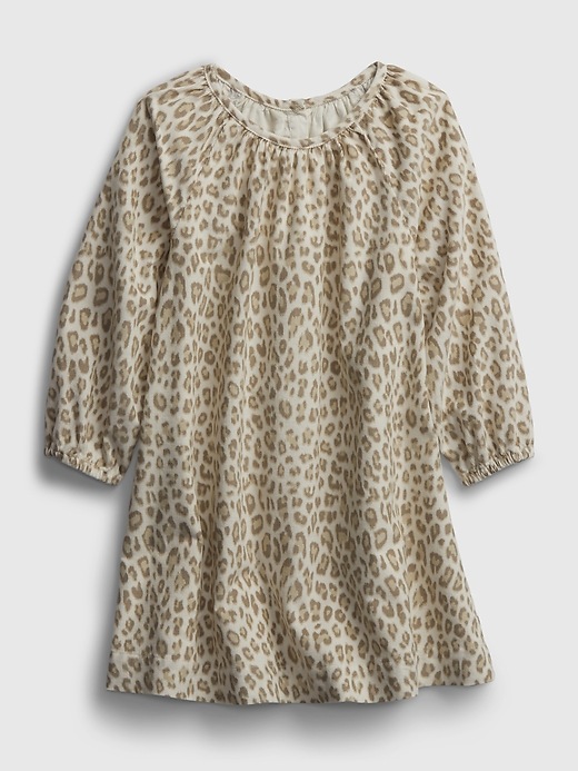 Image number 1 showing, Toddler Leopard Print Dress