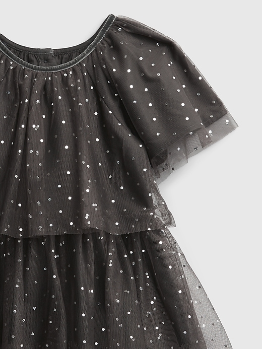 Image number 3 showing, Toddler Glitter Tiered Dress