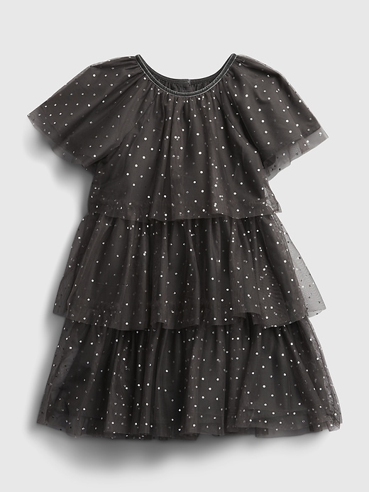 Image number 1 showing, Toddler Glitter Tiered Dress