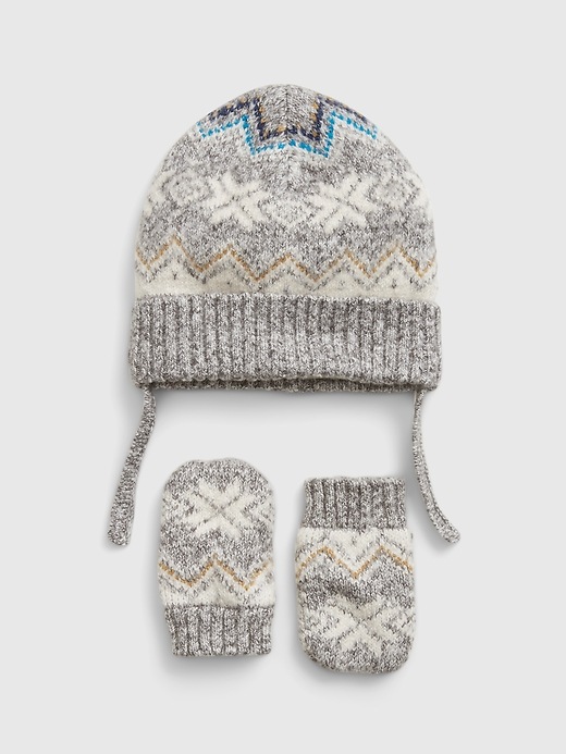 Gap hat, glove and top scarf set size