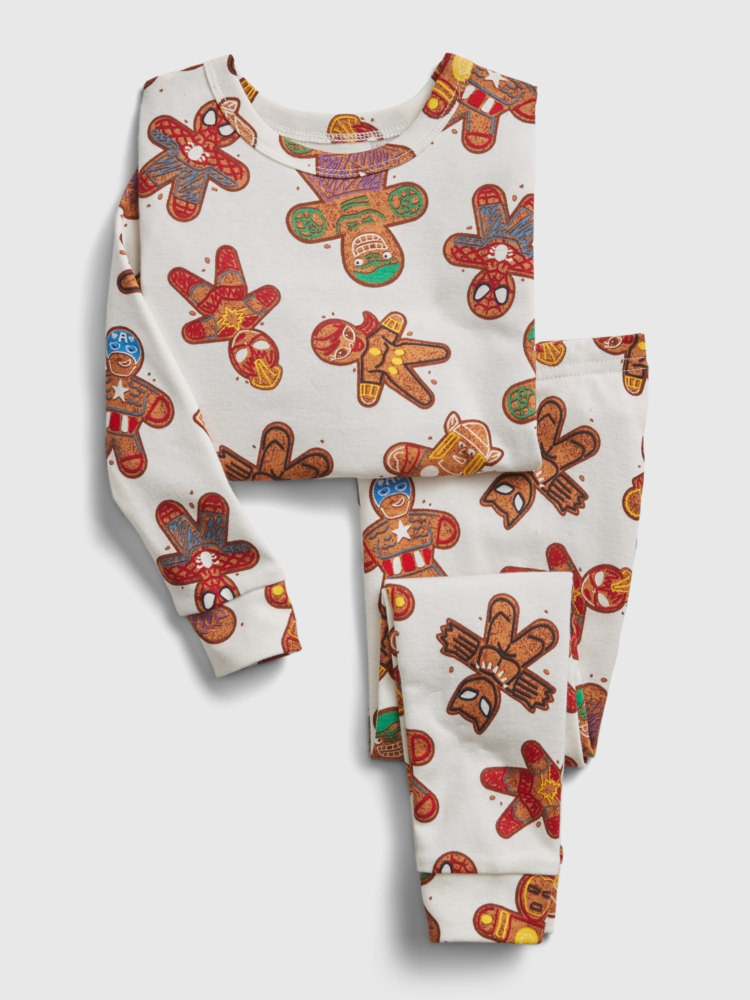 babyGap Marvel Gingerbread Graphic PJ Set