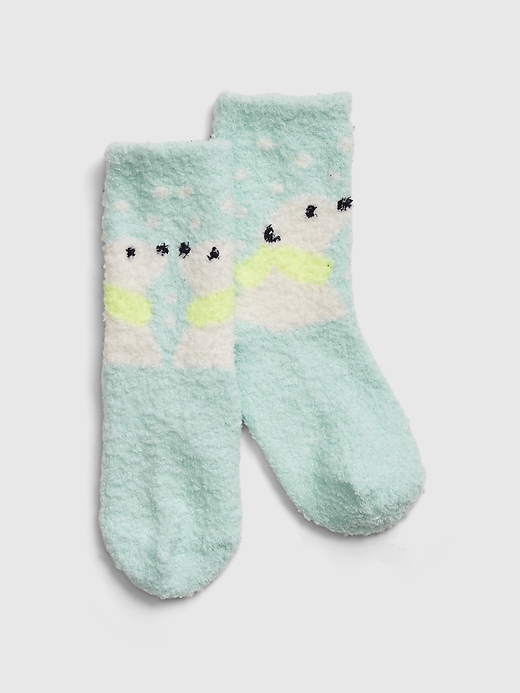 View large product image 1 of 1. Toddler Cozy Fuzzy Socks